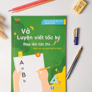 Vở luyện chữ đẹp tốc ký